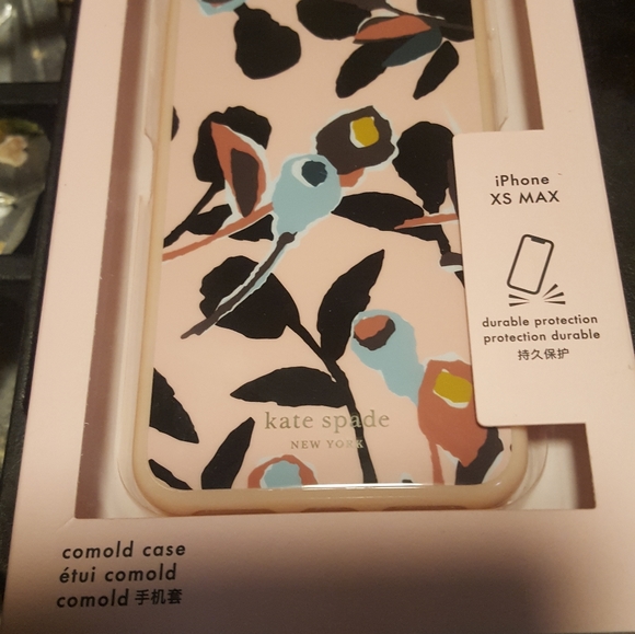 Kate Spade pink floral phone skin